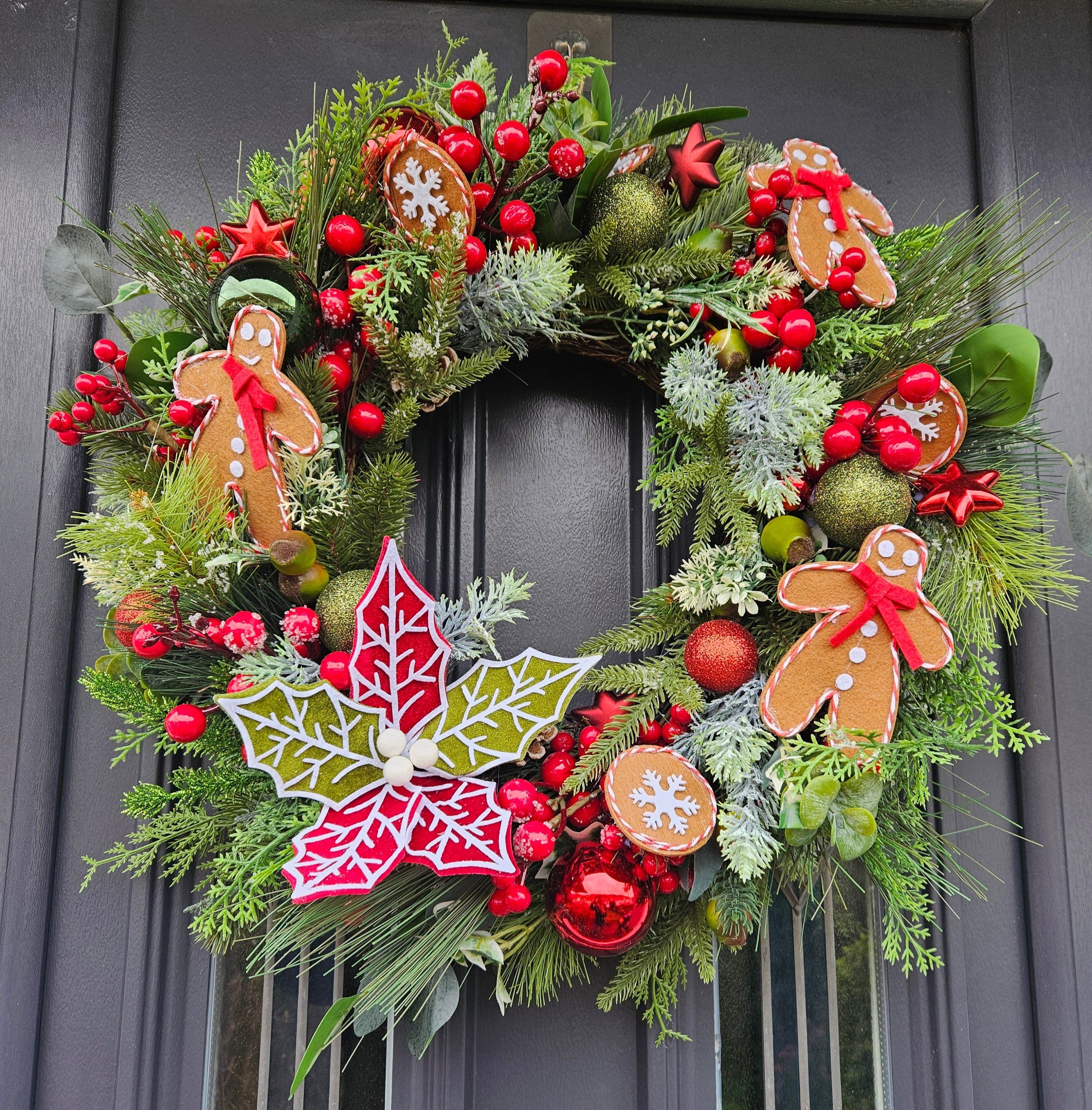 Gingerbread Full Wreath